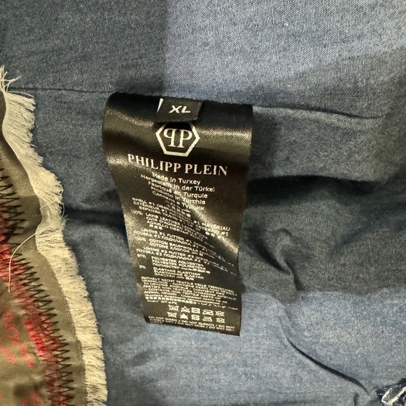 Phillip Plein leather, studded jacket - Picture 4 of 9